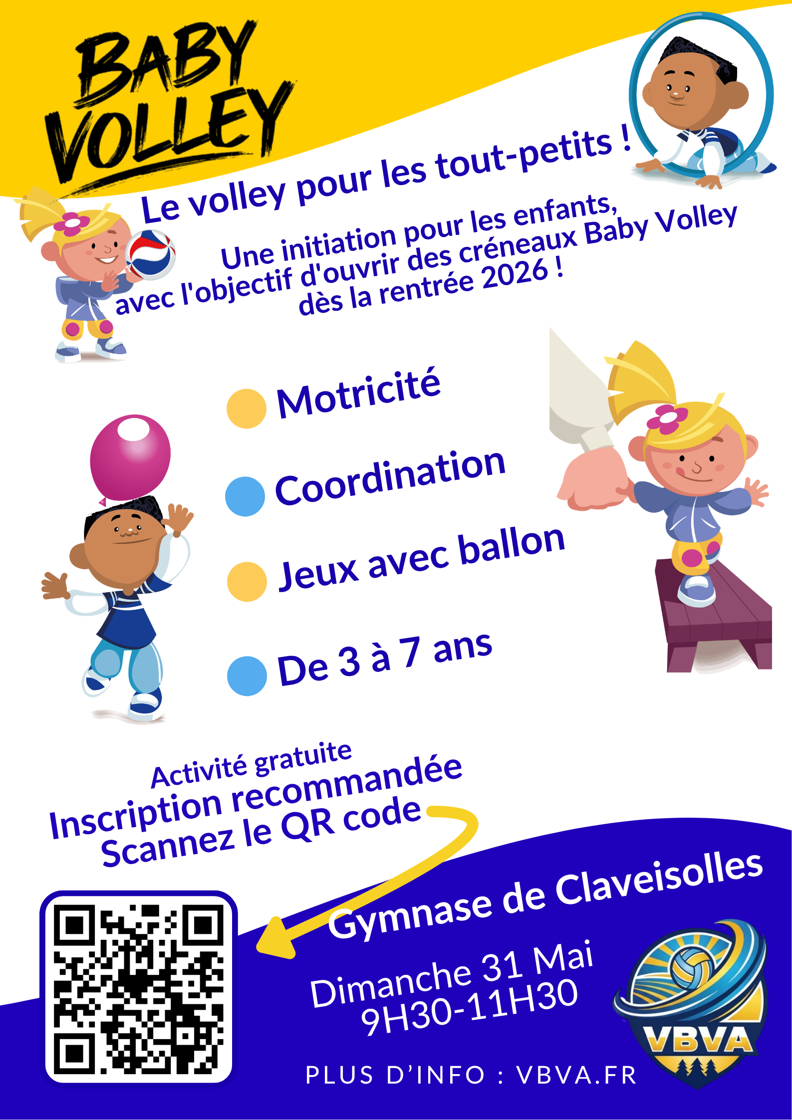 Baby VolleyAffiche